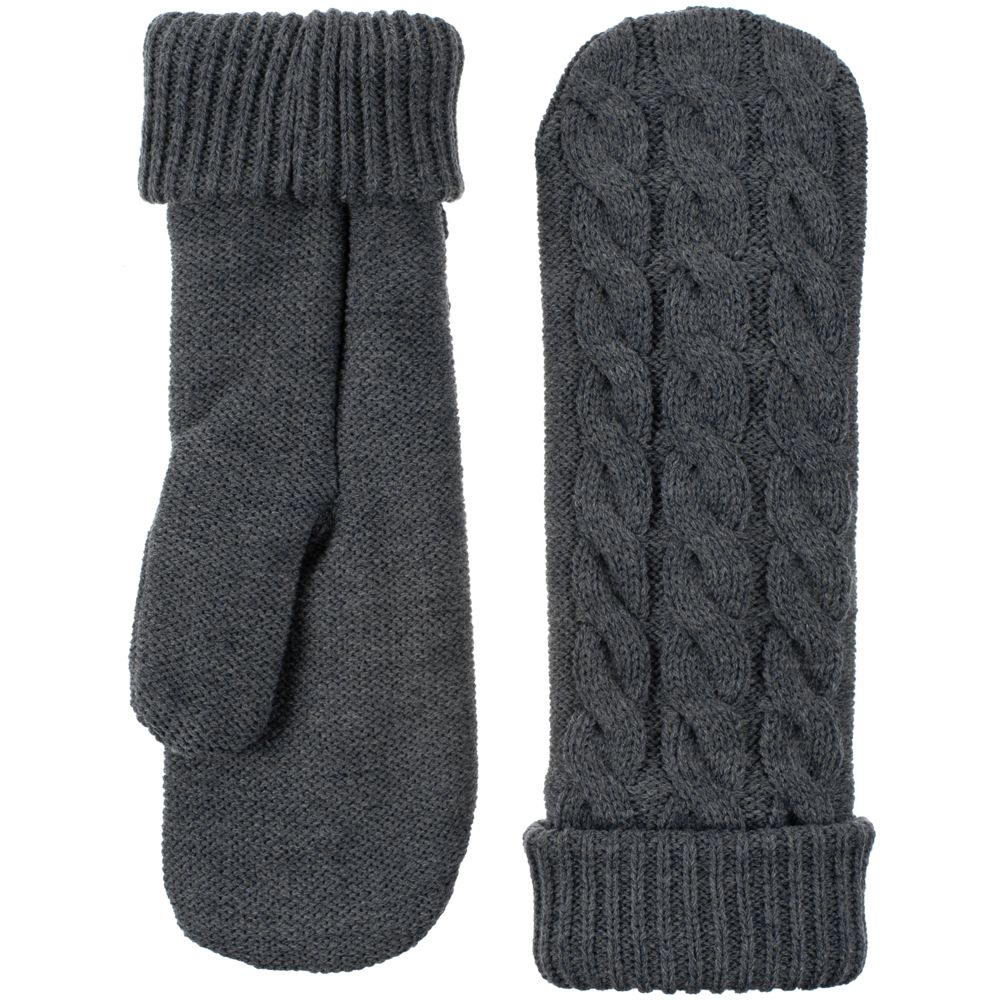 Варежки Heat Trick, серый меланж, размер L/XL (Изображение 2)