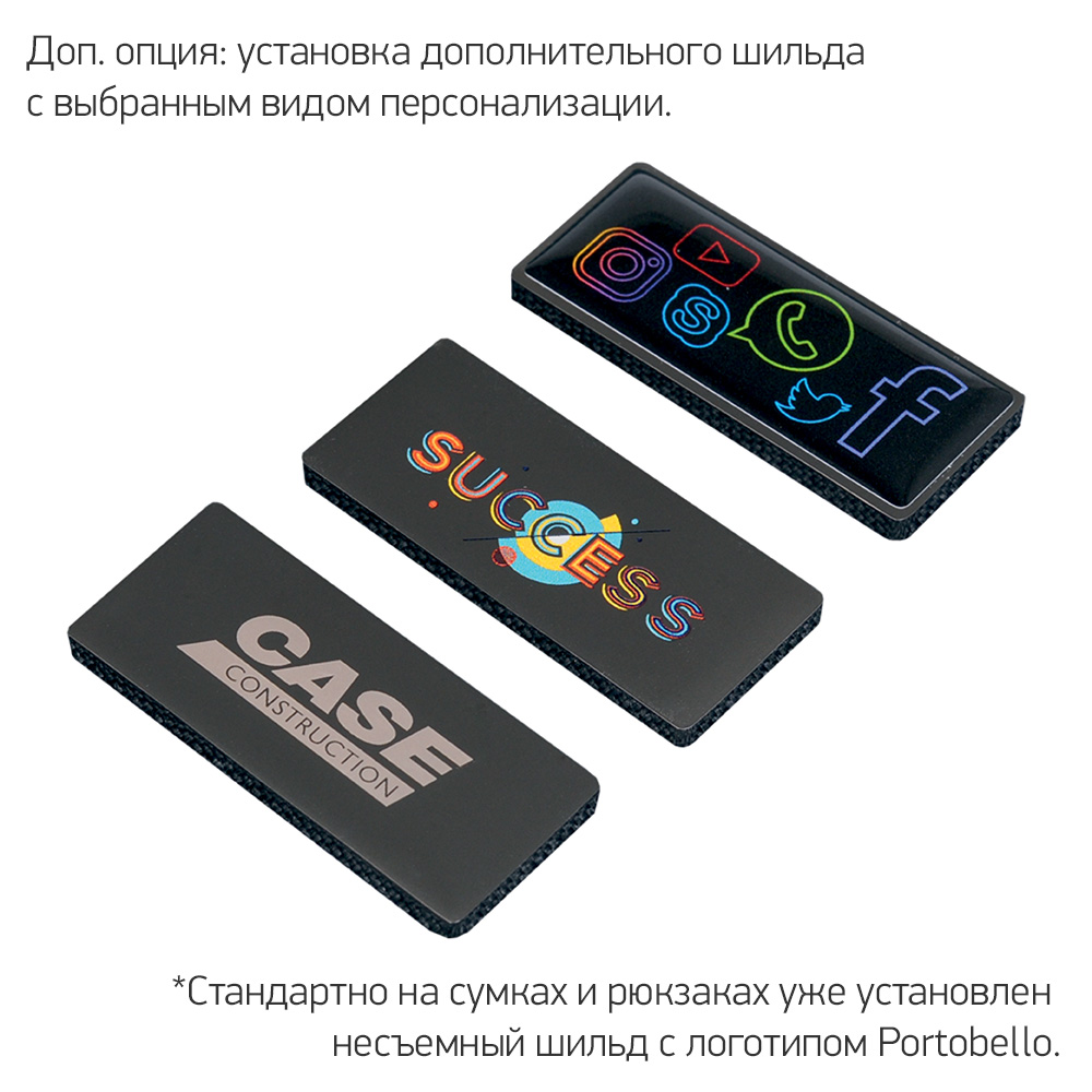 Рюкзак Migliores с USB разъемом, серый/бирюза (Изображение 11)