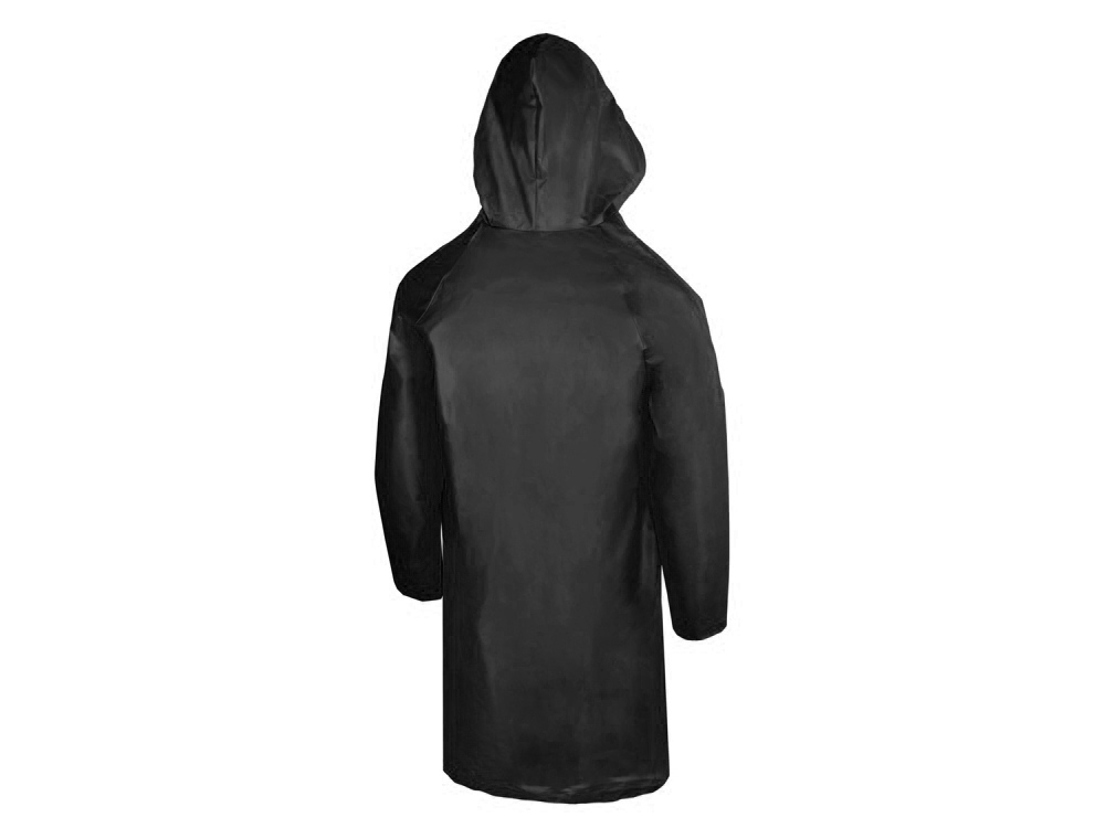 Дождевик Hawaii c чехлом унисекс (черный) XL-2XL (Изображение 2)