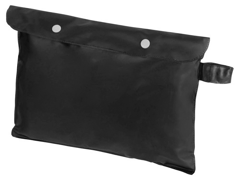 Дождевик Hawaii c чехлом унисекс (черный) XL-2XL (Изображение 8)