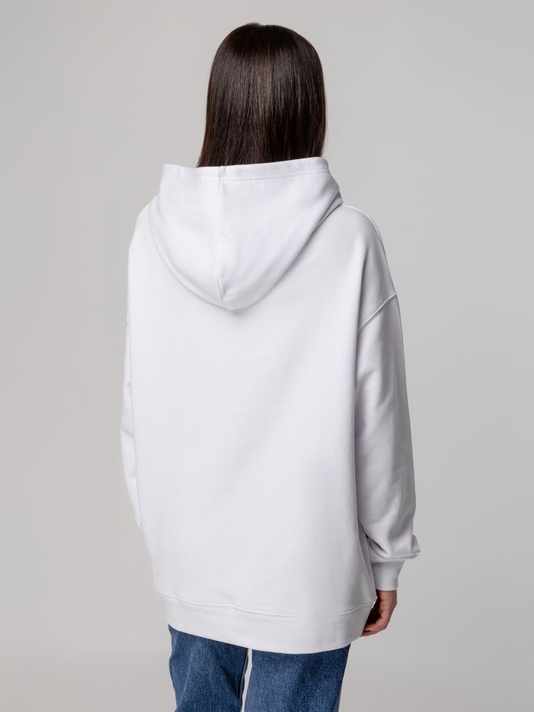 Худи оверсайз унисекс Outshine, белое, размер XL/2XL (Изображение 8)