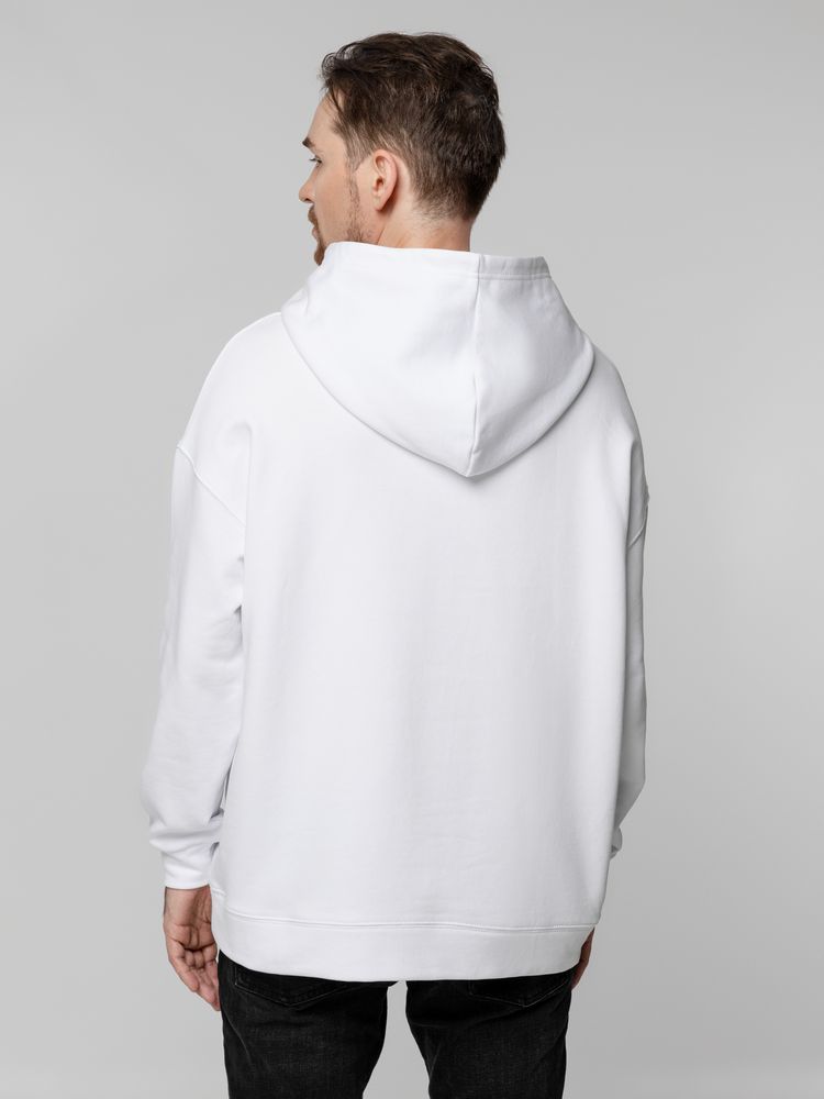 Худи оверсайз унисекс Outshine, белое, размер XL/2XL (Изображение 10)