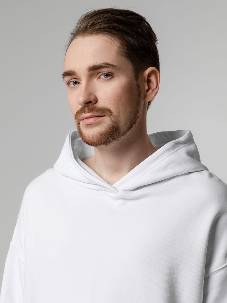 Худи оверсайз унисекс Outshine, белое, размер XL/2XL (Изображение 11)