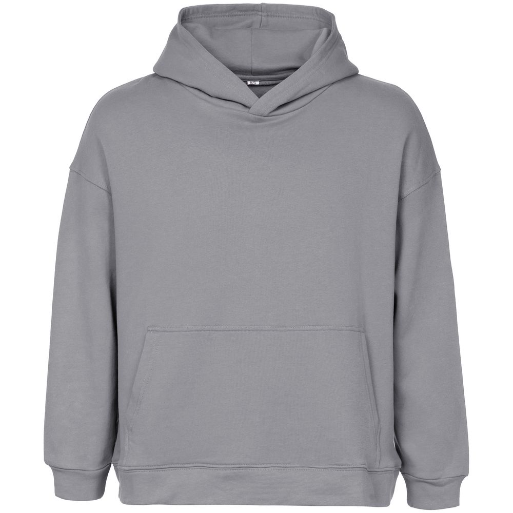 Худи оверсайз унисекс Outshine, серое, размер M/L (Изображение 1)