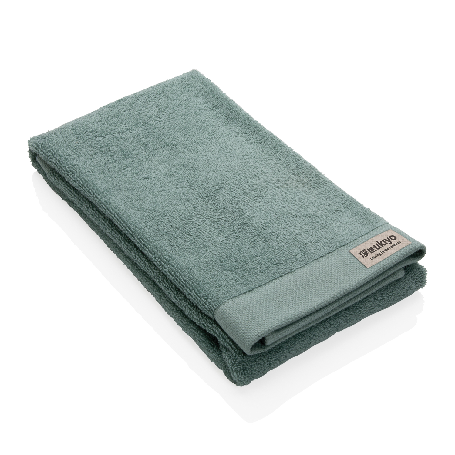 Банное полотенце Ukiyo Sakura из хлопка AWARE™, 500 г/м2, 50x100 см (Изображение 1)