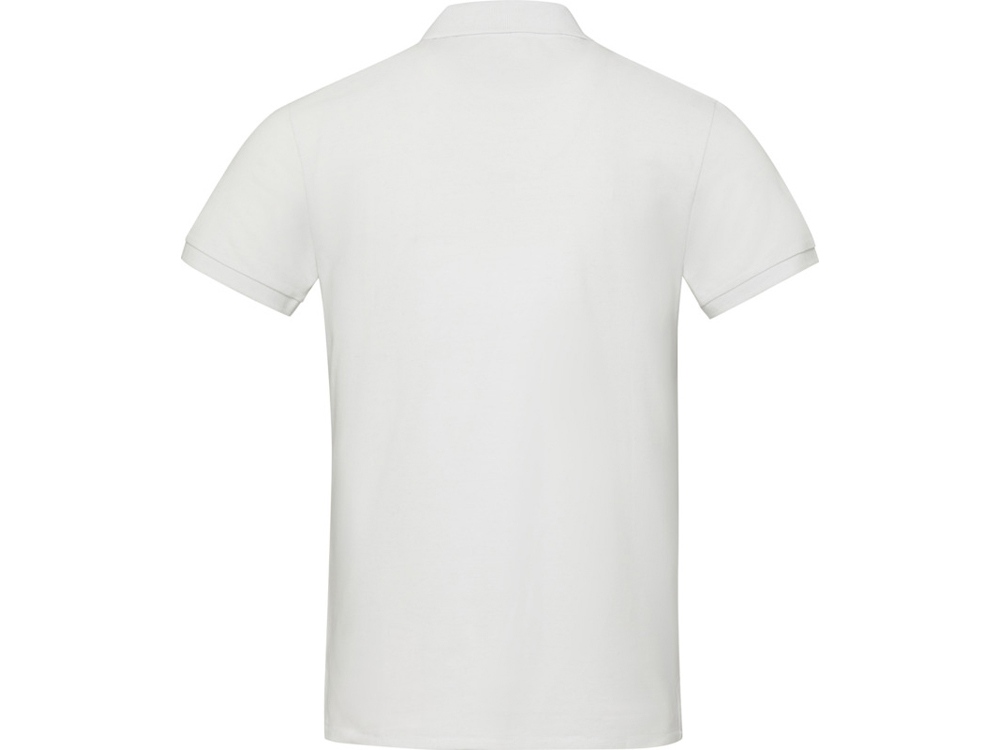 Рубашка поло Emerald, унисекс (белый) 3XL (Изображение 3)