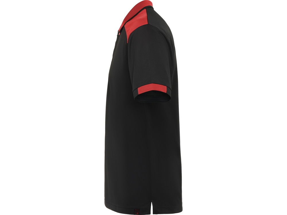 Рубашка поло Samurai, мужская (черный/красный) 3XL (Изображение 3)