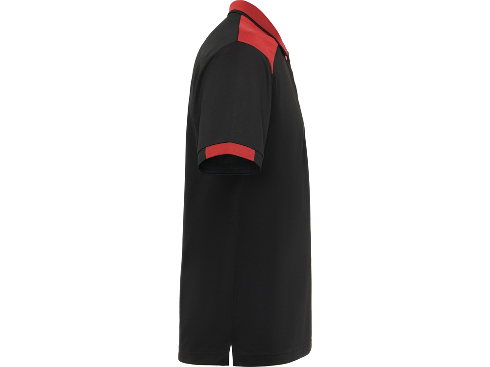 Рубашка поло Samurai, мужская (черный/красный) 2XL (Изображение 4)