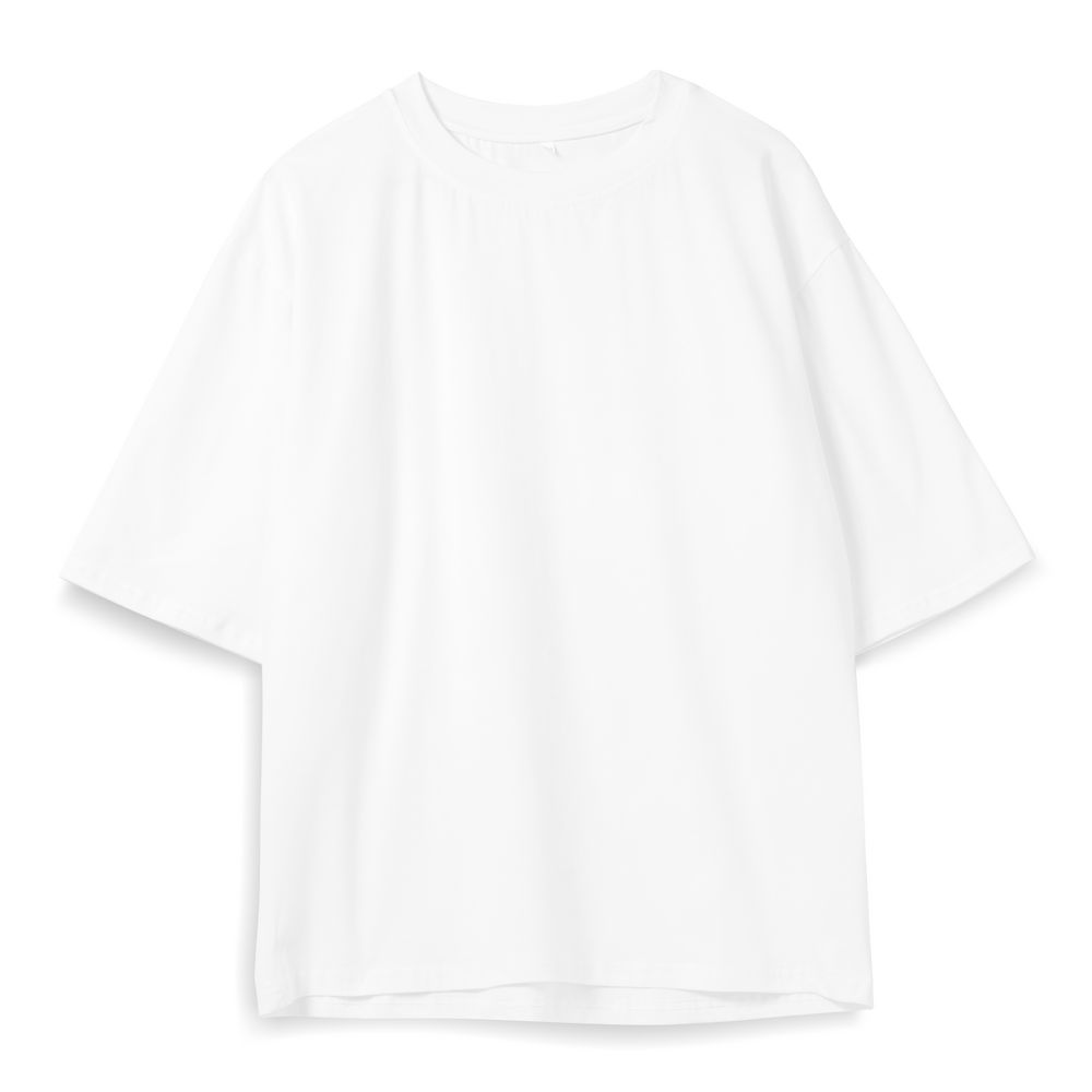 Футболка оверсайз унисекс Base Space, белая, размер XL/XXL (Изображение 1)