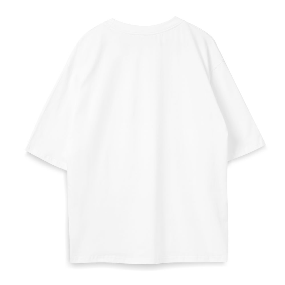 Футболка оверсайз унисекс Base Space, белая, размер XL/XXL (Изображение 2)