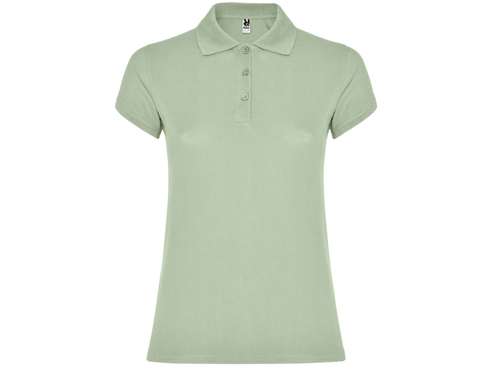 Рубашка поло Star женская (зеленый) 2XL