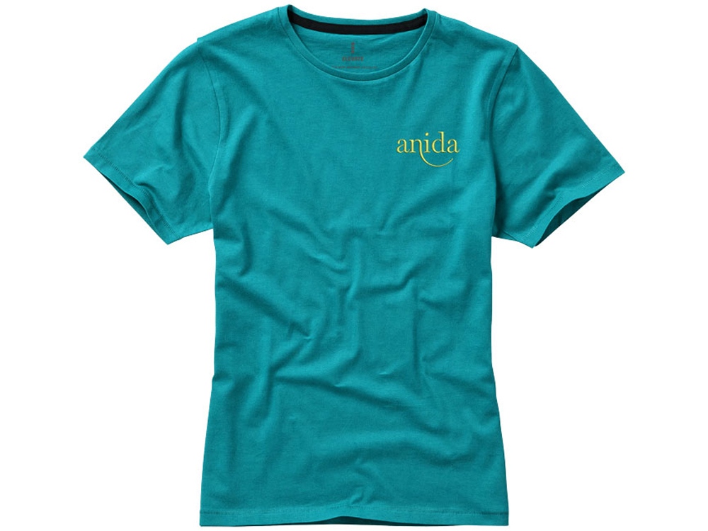Футболка Nanaimo женская (аква) 2XL (Изображение 5)