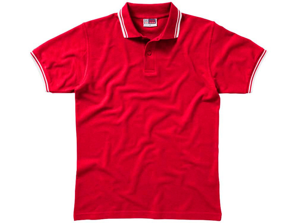 Рубашка поло Erie мужская (красный) 2XL (Изображение 9)