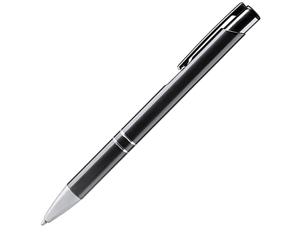Шариковая ручка из переработанного алюминия SIMON (темно-серый) 