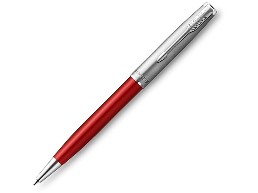 Шариковая ручка Parker Sonnet Entry Point Red Steel CT, стержень: M, цвет чернил: black , в подарочной упаковке (Изображение 1)