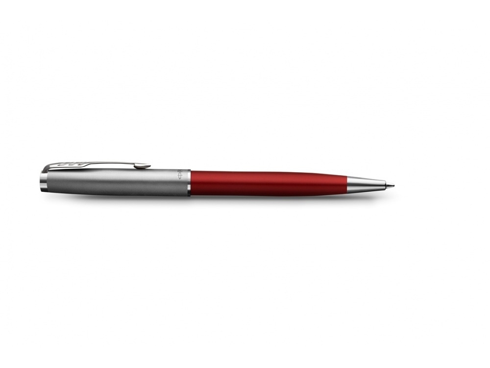 Шариковая ручка Parker Sonnet Entry Point Red Steel CT, стержень: M, цвет чернил: black , в подарочной упаковке (Изображение 3)