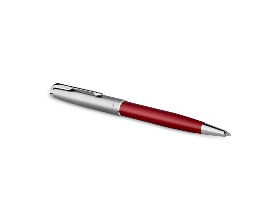 Шариковая ручка Parker Sonnet Entry Point Red Steel CT, стержень: M, цвет чернил: black , в подарочной упаковке (Изображение 4)