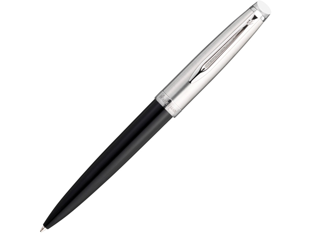 Ручка шариковая Embleme (черный/серебристый) 