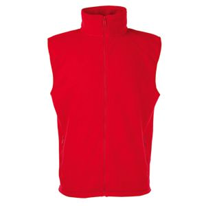 Жилет "Sleeveless Fleece", красный_S, 100% п/э, 300 г/м2