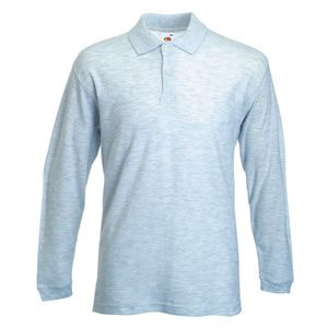 Поло "Long Sleeve Polo", 90% х/б, 10% п/э, 180 г/м2