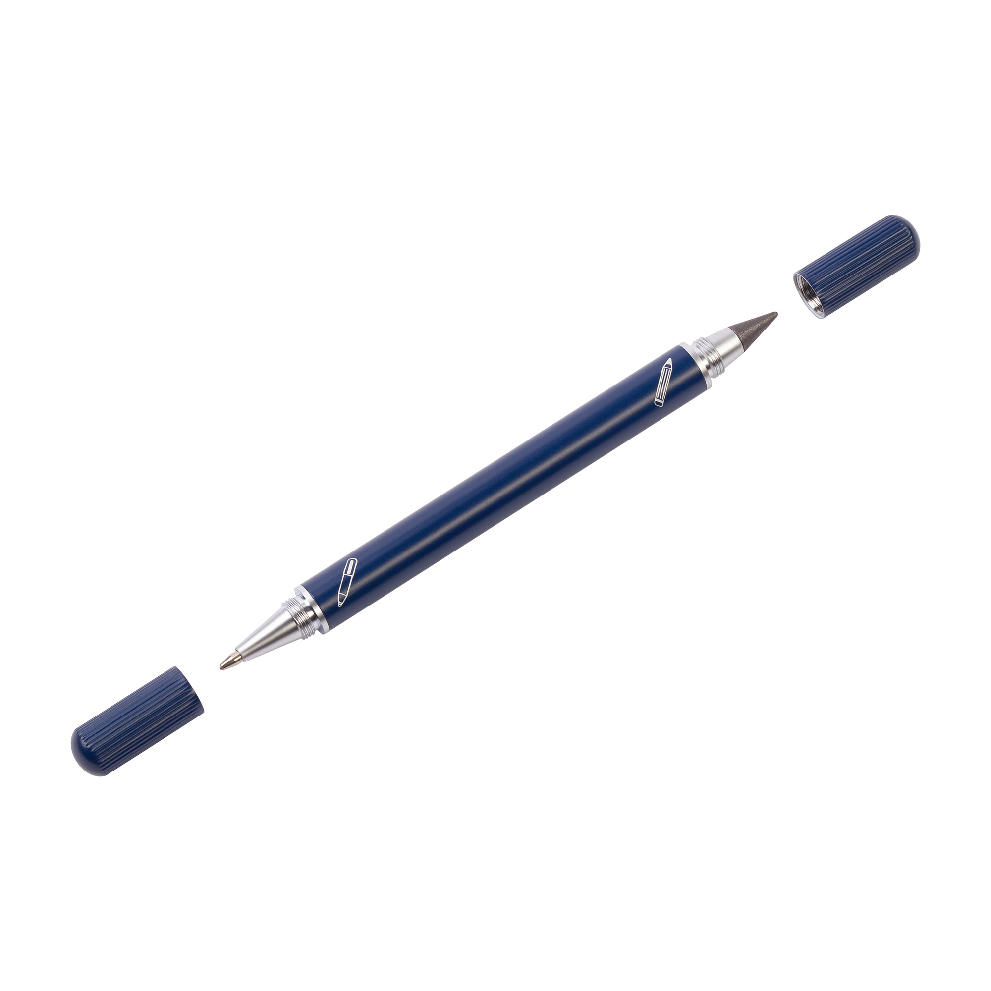 Ручка-вечный карандаш &quot;Reverse&quot; (темно-синий)