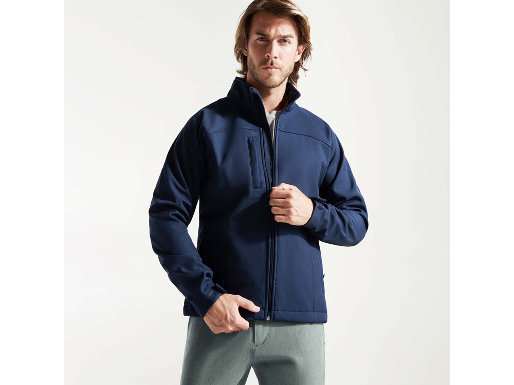 Куртка софтшелл Rudolph мужская (navy) XL (Изображение 5)