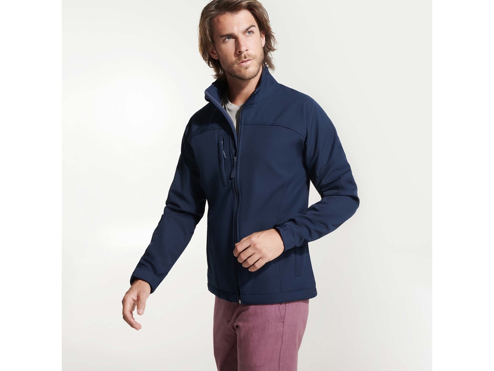 Куртка софтшелл Rudolph мужская (navy) XL (Изображение 6)