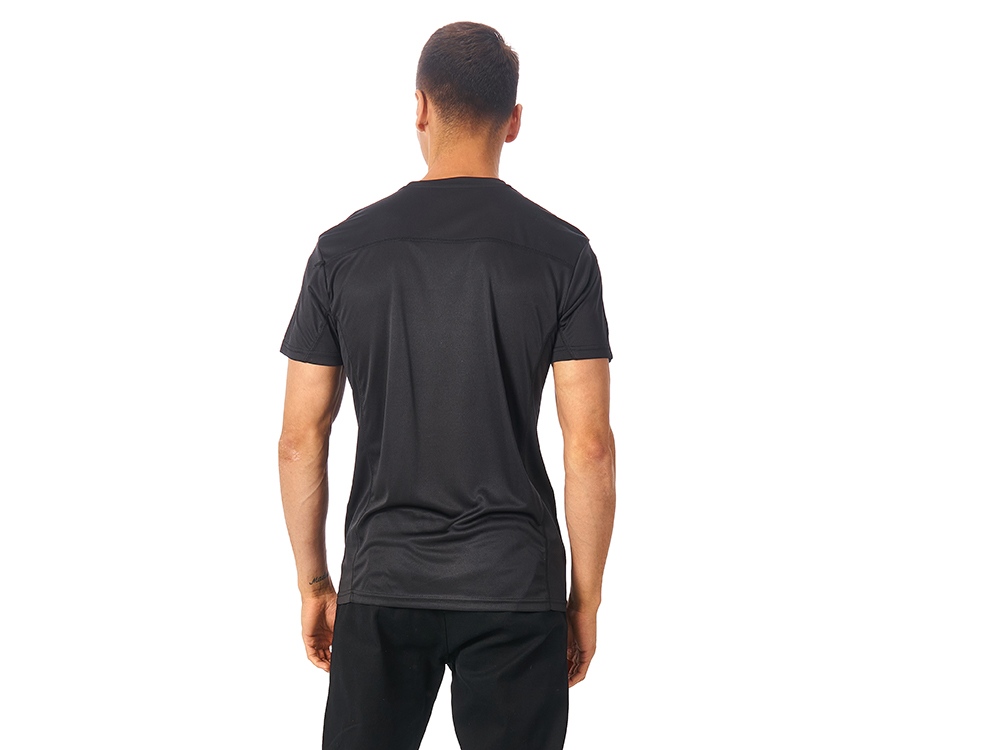 Футболка спортивная Turin, мужская (черный) 3XL (Изображение 4)