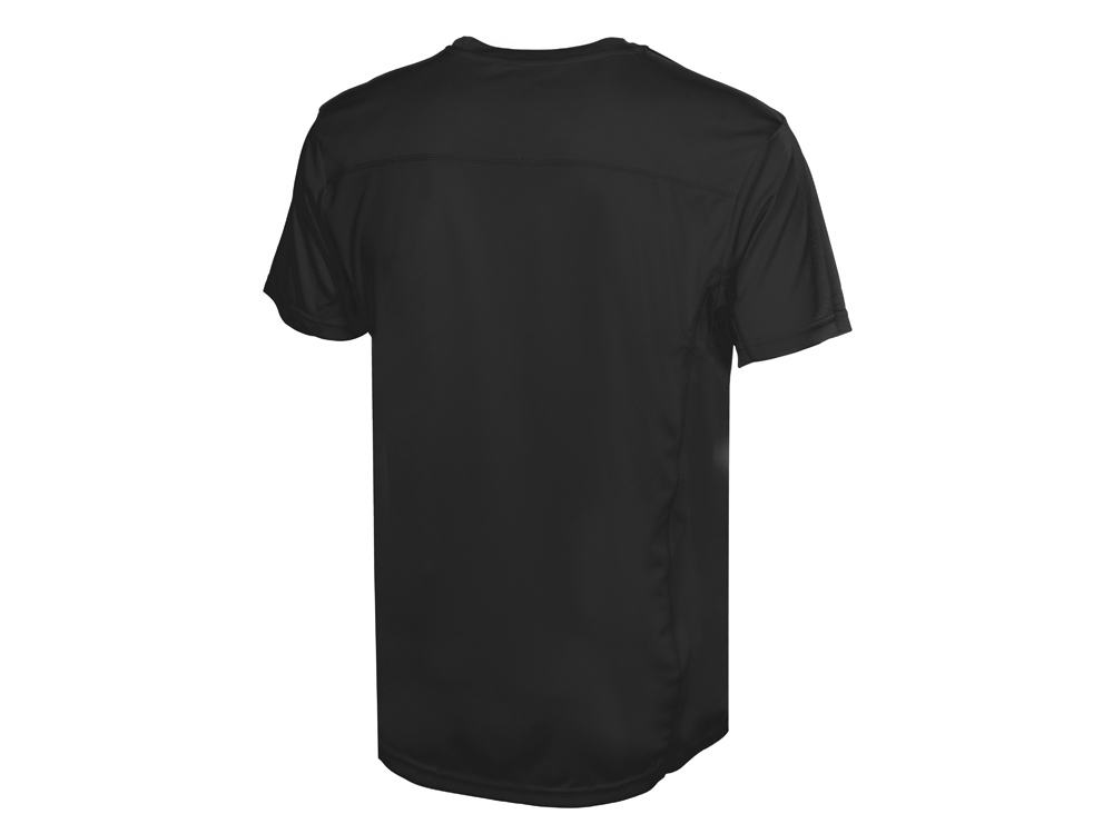 Футболка спортивная Turin, мужская (черный) 3XL (Изображение 7)