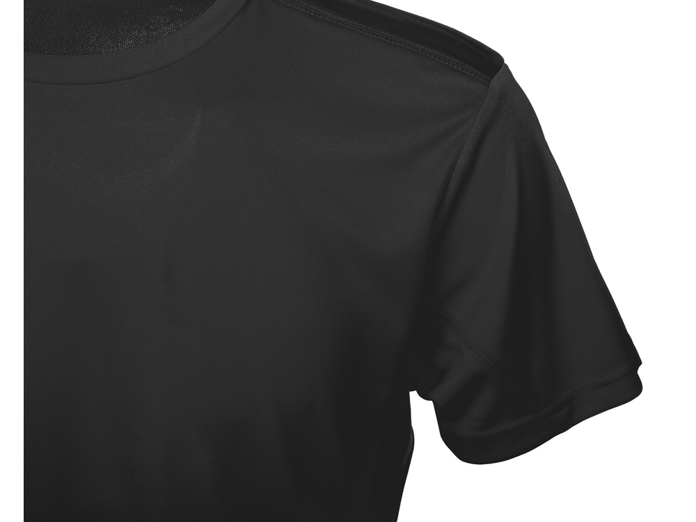 Футболка спортивная Turin, мужская (черный) 3XL (Изображение 12)