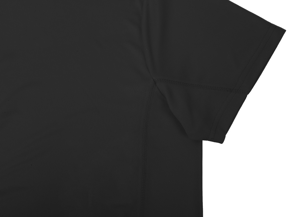 Футболка спортивная Turin, мужская (черный) 3XL (Изображение 15)