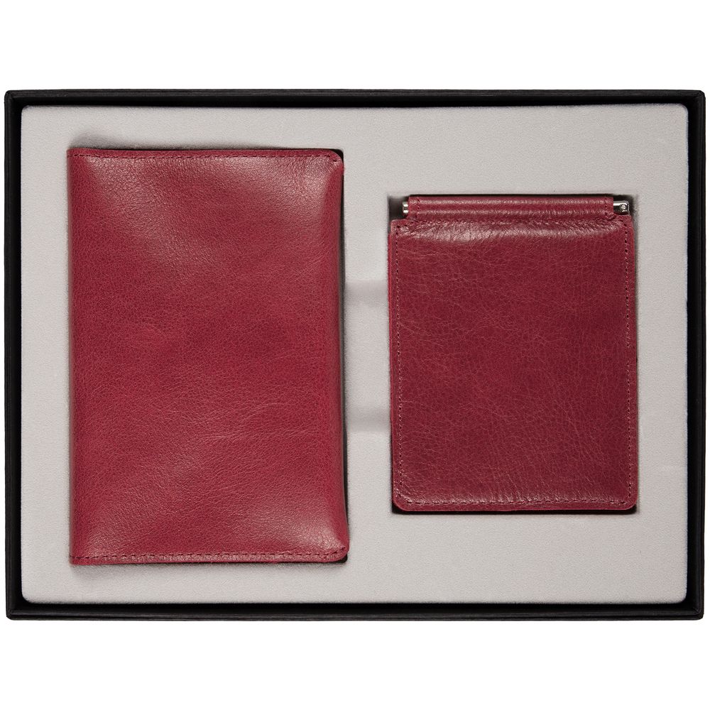 Набор Apache Billfold, темно-красный (Изображение 2)