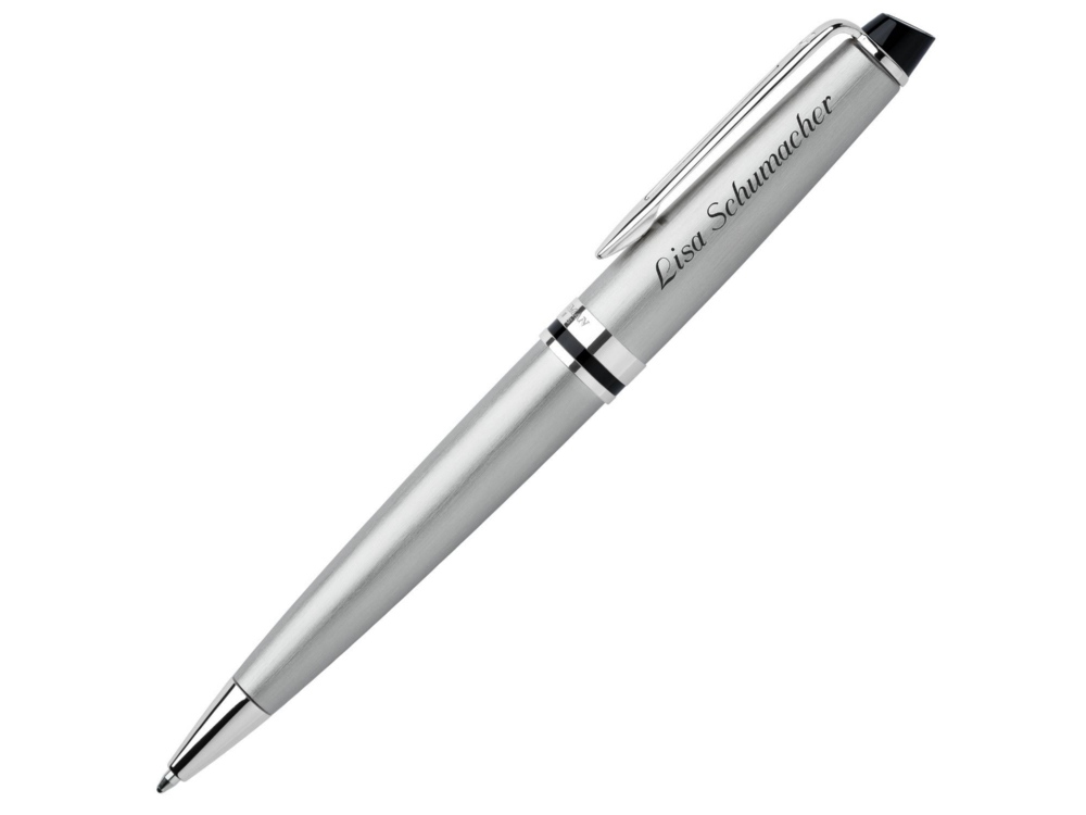 Шариковая ручка Waterman Expert 3, цвет: Stainless Steel GT, стержень: Mblue (Изображение 9)