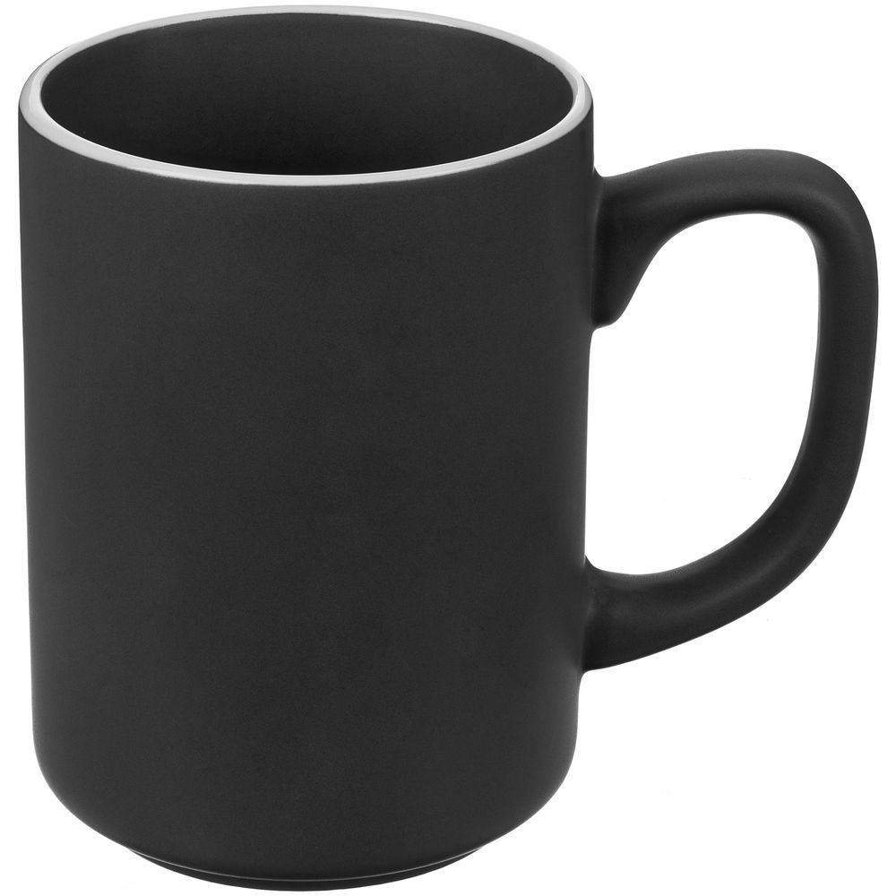 Кружка Mugful, темно-серая (графитовая) (Изображение 1)
