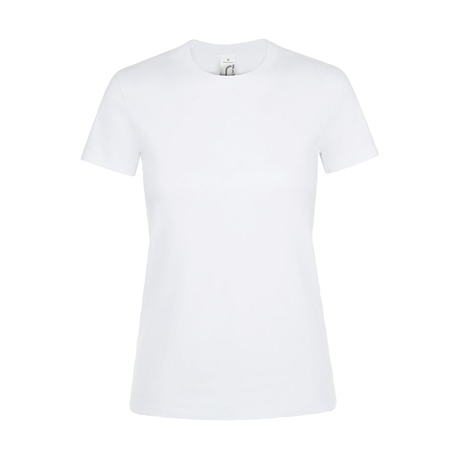 Футболка женская REGENT WOMEN, белый, S, 100% хлопок, 150 г/м2 (Изображение 1)