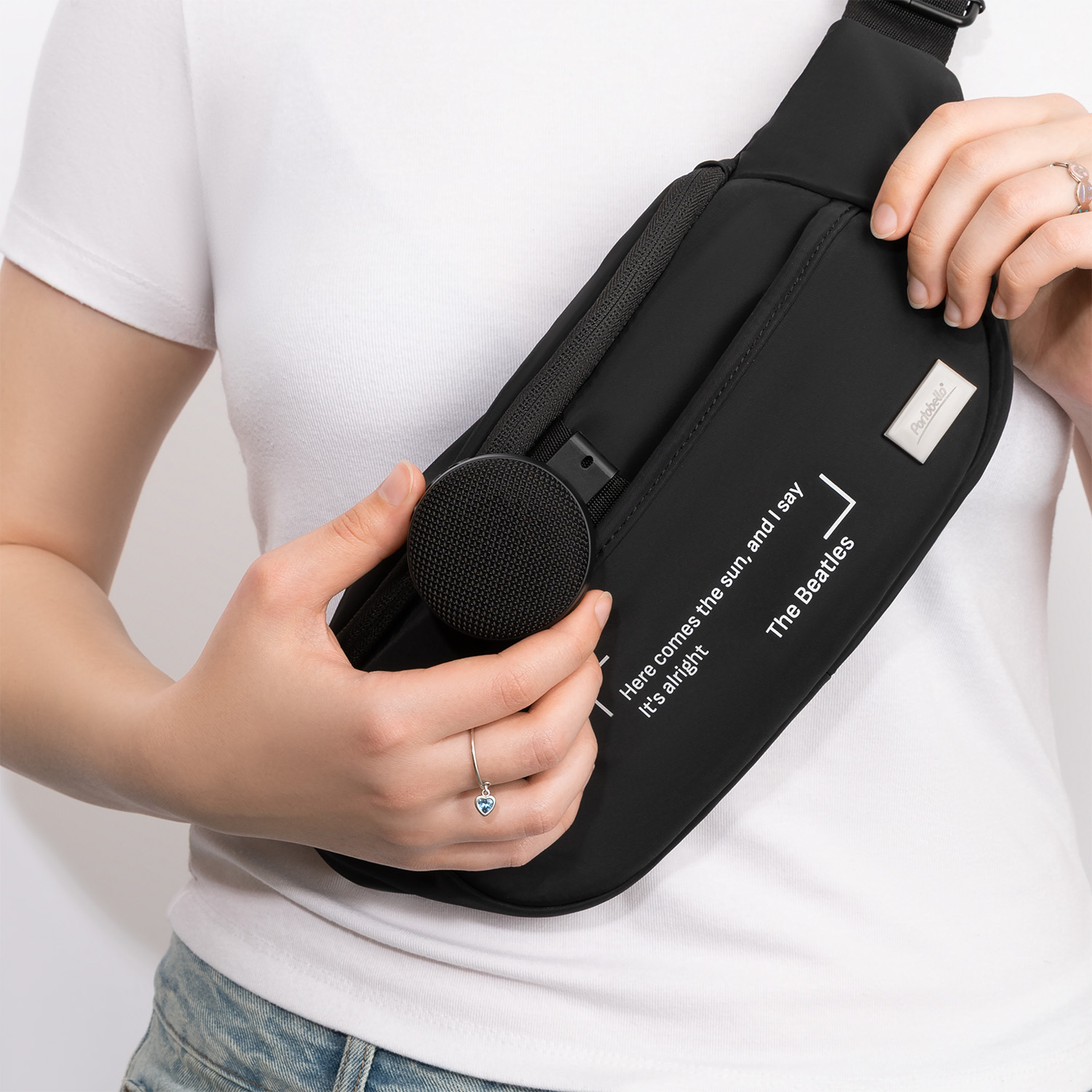 Беспроводная колонка SnapBeat 400 mAh, черная (Изображение 14)