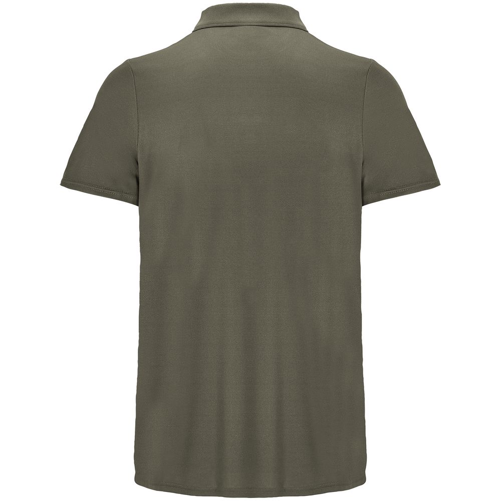 Рубашка поло унисекс Pitcher, темный хаки, размер L (Изображение 2)