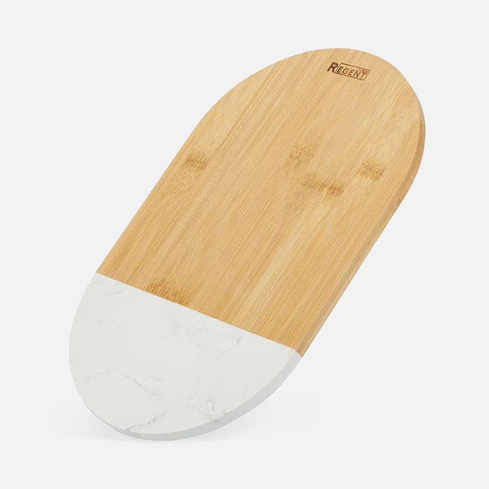 Доска разделочная Linea Bamboo, овальная (Изображение 1)