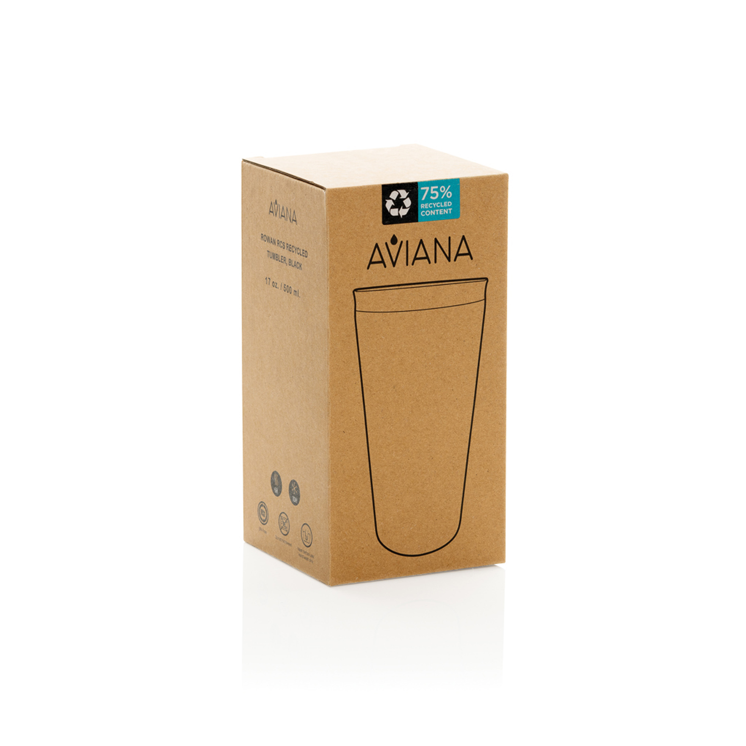 Термокружка Aviana™ Rowan из переработанной стали RCS, 500 мл (Изображение 4)