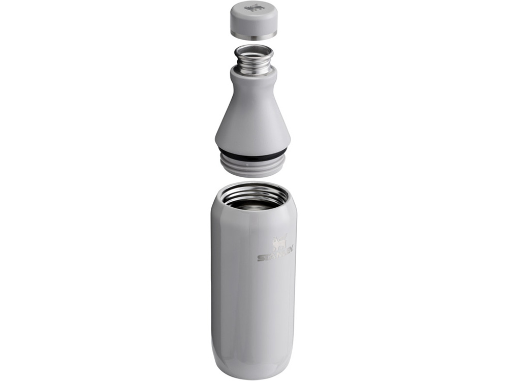 Бутылка для воды Stanley All Day Slim объемом 350 мл - Серый (Изображение 2)