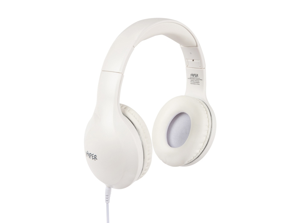 HIPER Наушники накладные WIRED CASUAL WHITE HTW-OV2 (Р) (Изображение 3)