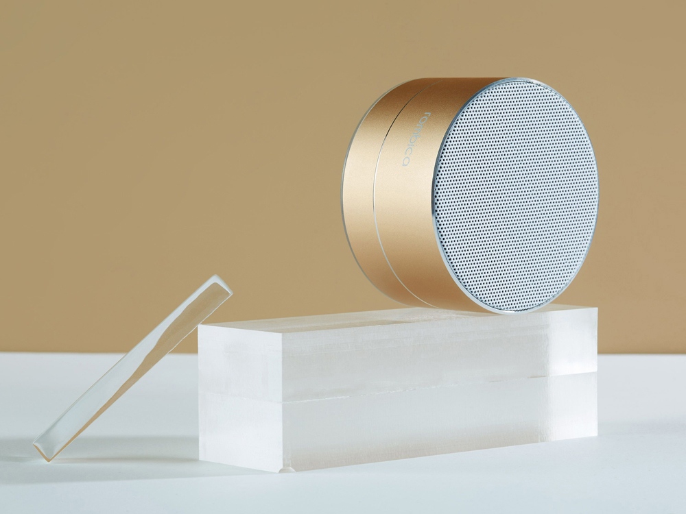 Портативная акустика Rombica Mysound BT-03 4C, золотистый (Р) (Изображение 7)