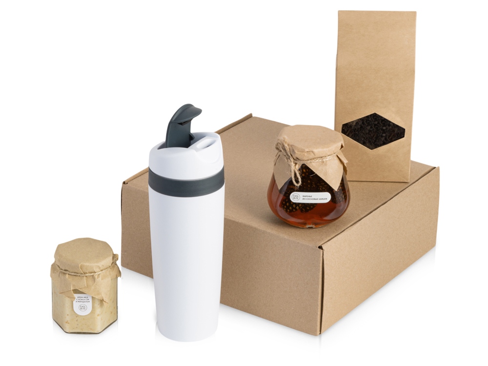 Подарочный набор Tea Cup Superior Honey 2.0 (белый)  (Изображение 1)