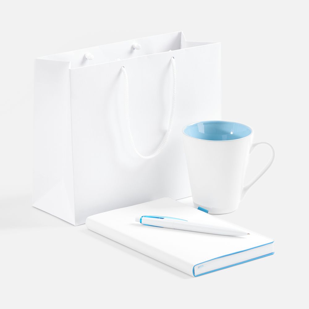 Набор White Shall Simple, голубой (Изображение 1)