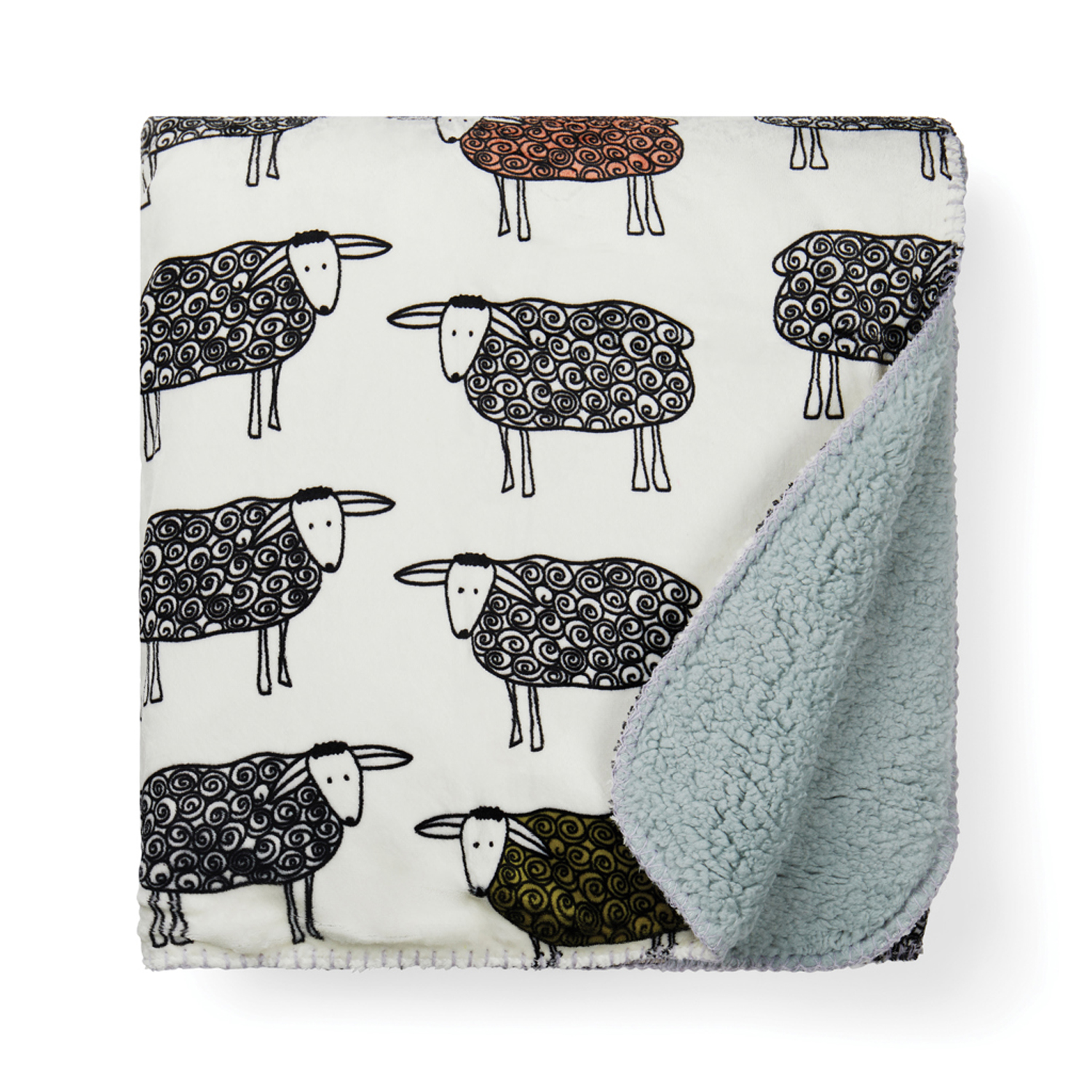 Плед VINGA Sheep из rPET GRS (Изображение 1)