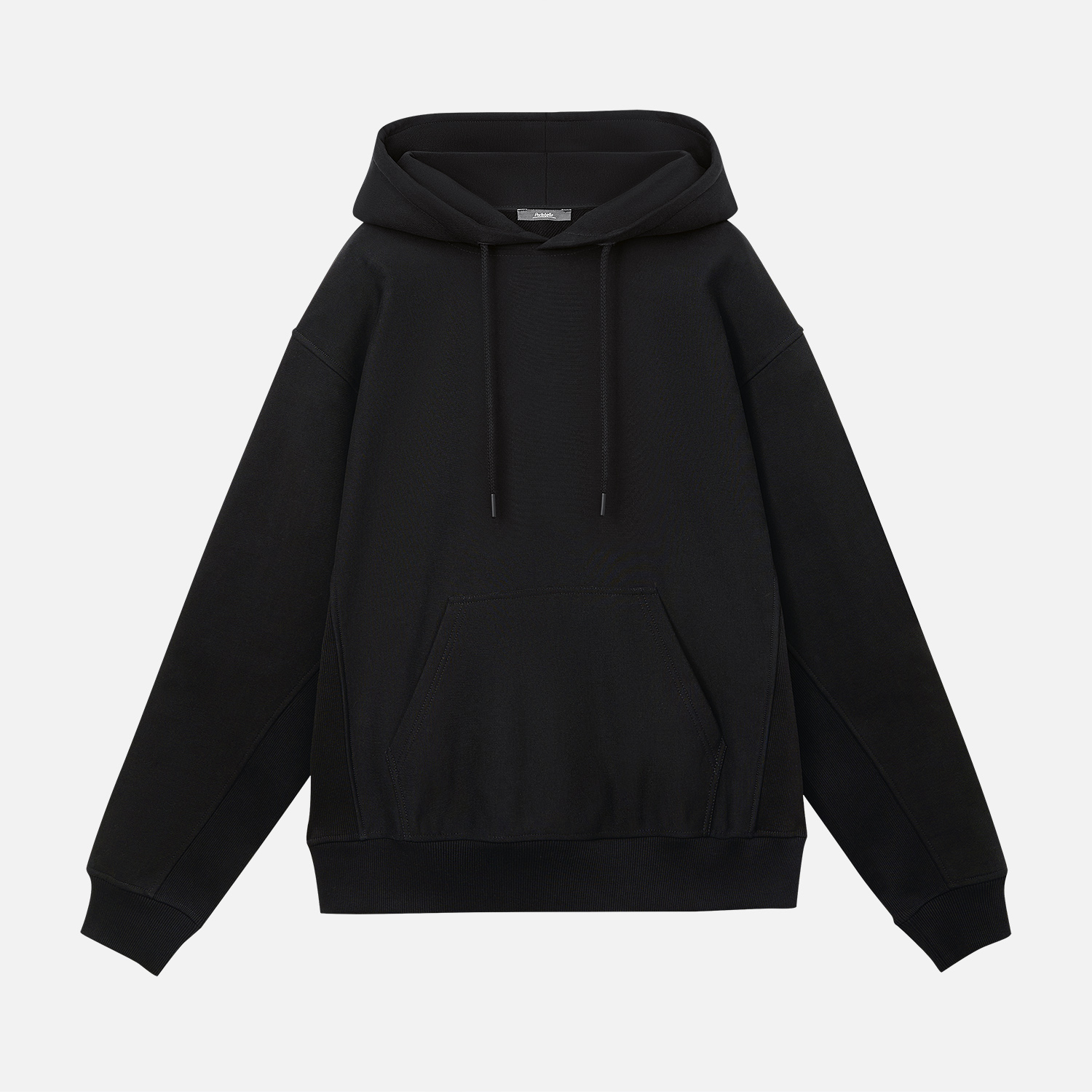 Худи релакс унисекс ADVENTURE, черный, размер XL/2XL (Изображение 8)