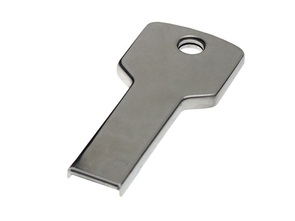 USB 3.0- флешка на 32 Гб в виде ключа (серебристый) 32Gb (Изображение 2)
