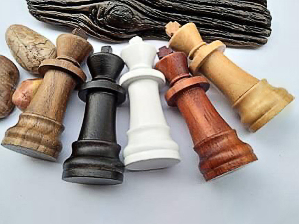 USB 2.0- флешка на 128 Гб Ферзь (натуральный) 128Gb (Изображение 5)