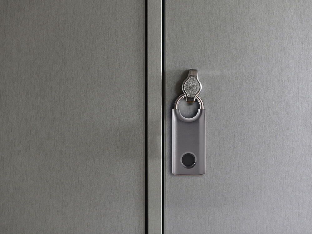 Замок с сенсором Noma Lock, темно-серый (Изображение 7)