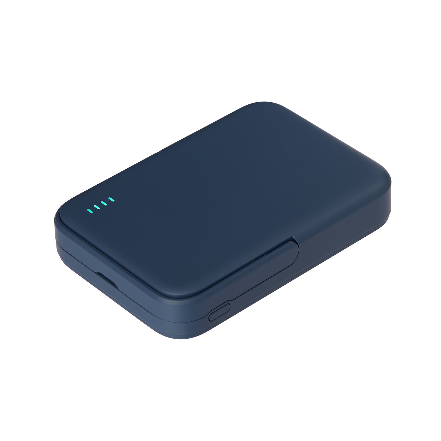 Внешний аккумулятор Union PD 10000mAh с функцией беспроводной зарядки 15W, синий (Изображение 2)